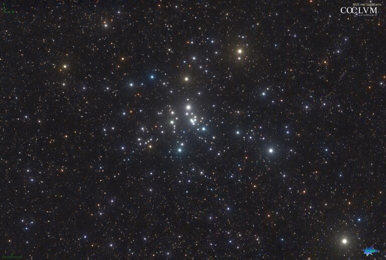 M25 ammasso aperto nel Sagittario