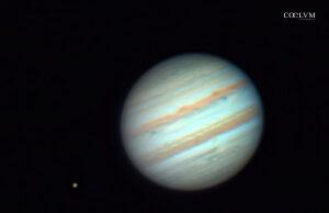 Giove con il satellite Io