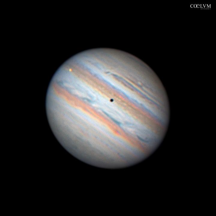Giove – Io e la sua ombra in transito