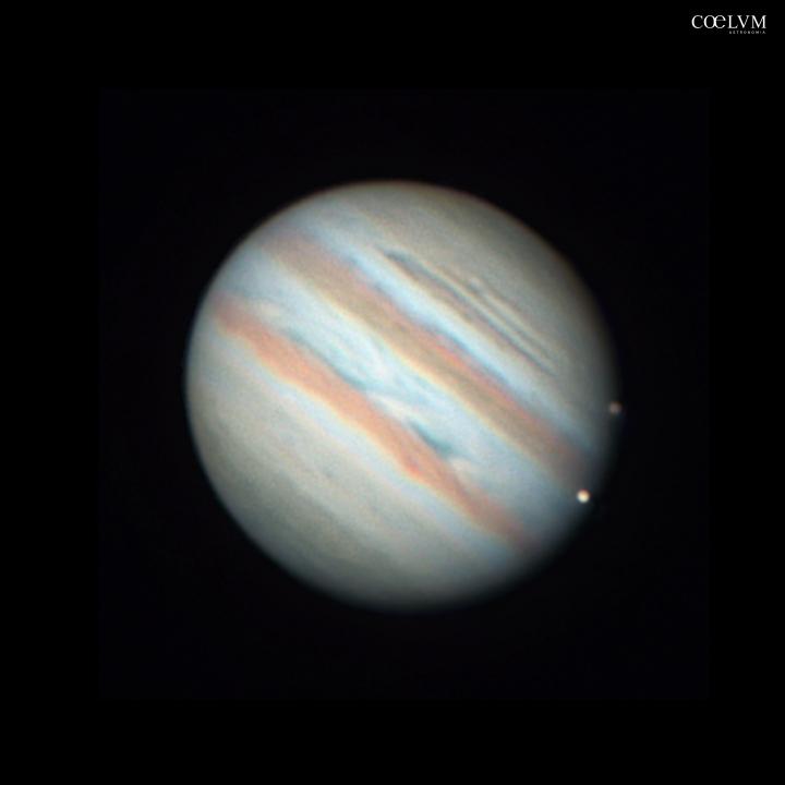 Giove – Inizio transito di Callisto ed Io