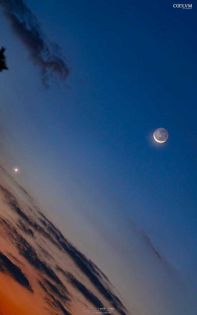 L’incontro Luna – Venere: la Meraviglia del Cosmo
