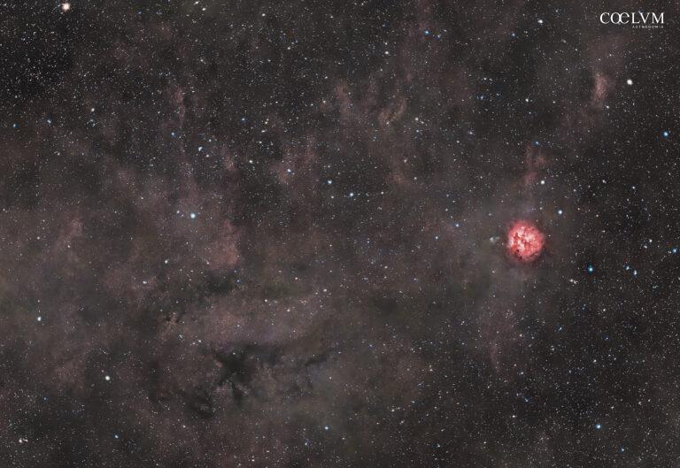 Nebulosa Cocoon (Bozzolo) IC 5146 con polveri cosmiche