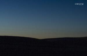 Alba con Luna e Venere