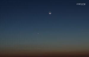 Congiunzione Luna-Venere