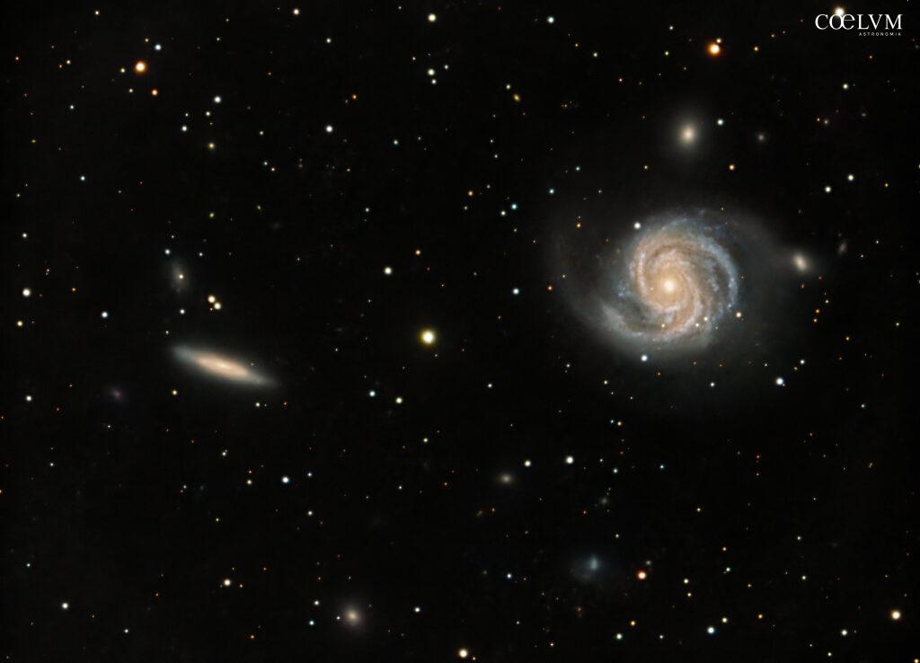 Galassie M100 e NGC 4312