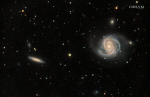 Galassie M100 e NGC 4312