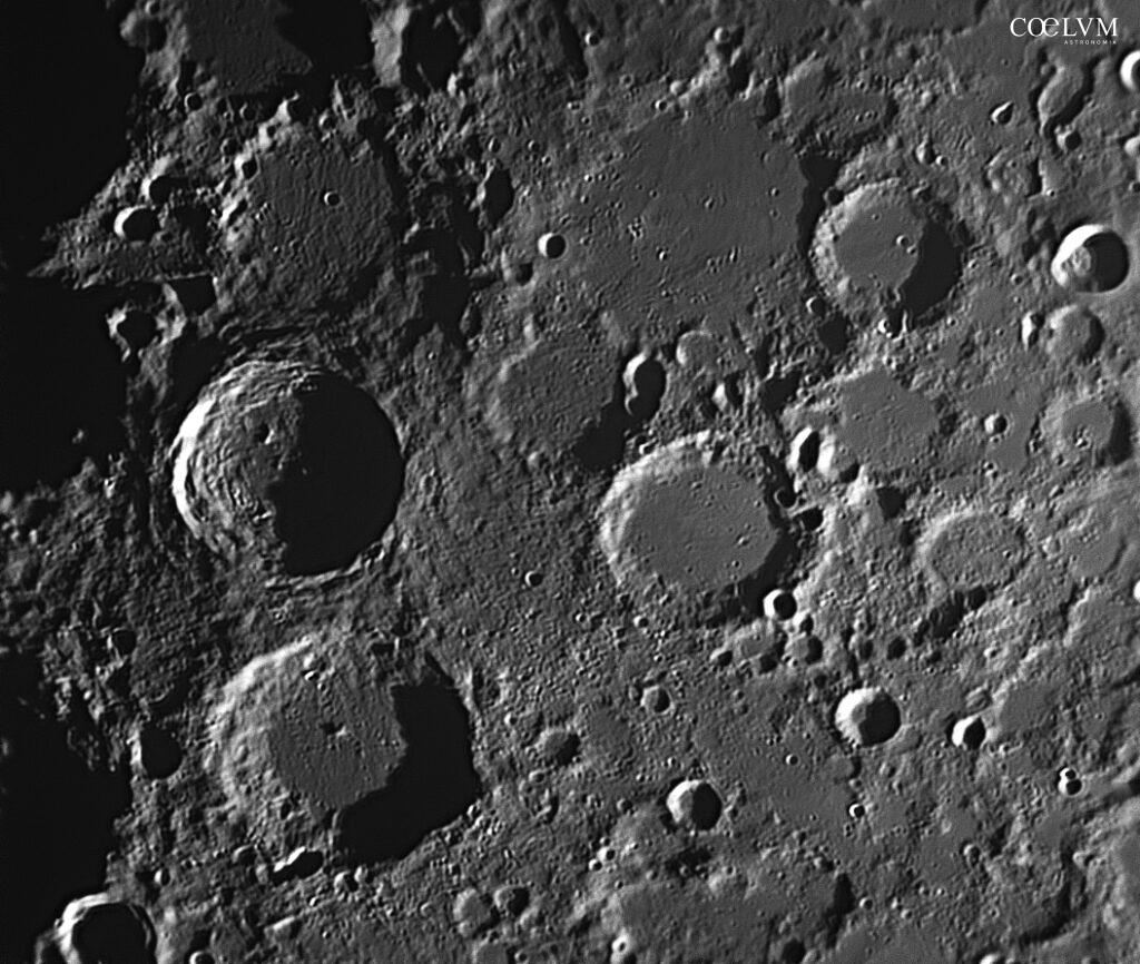 Luna – Crateri Werner Aliacensis ed Apianus
