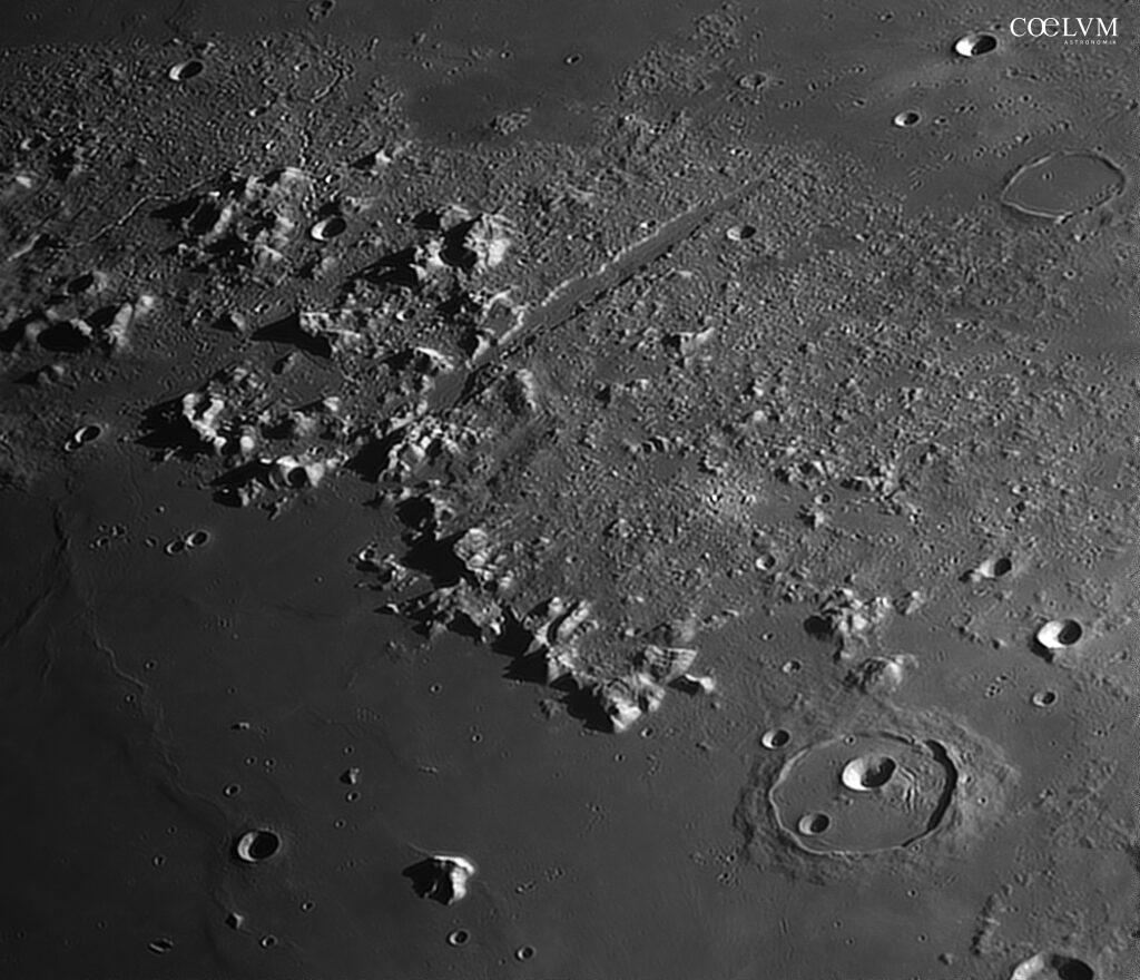 Luna – Vallis Alpes ed il cratere Cassini
