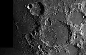 Luna – I crateri Purbach, Regiomontanus e Deslandres