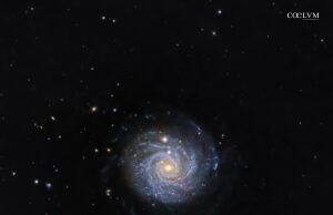 NGC 3344: galassia “Cipolla Affettata”