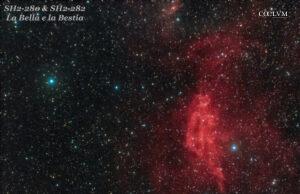 SH2-282 e SH2-280 “la bella e la Bestia”