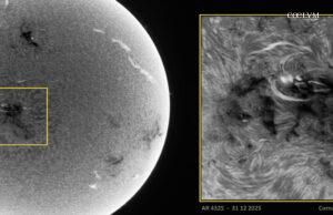 Il Sole in H-alpha – 31.12.2025