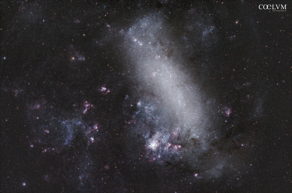 Nubolasa tarantola e Grande Nube di Magellano