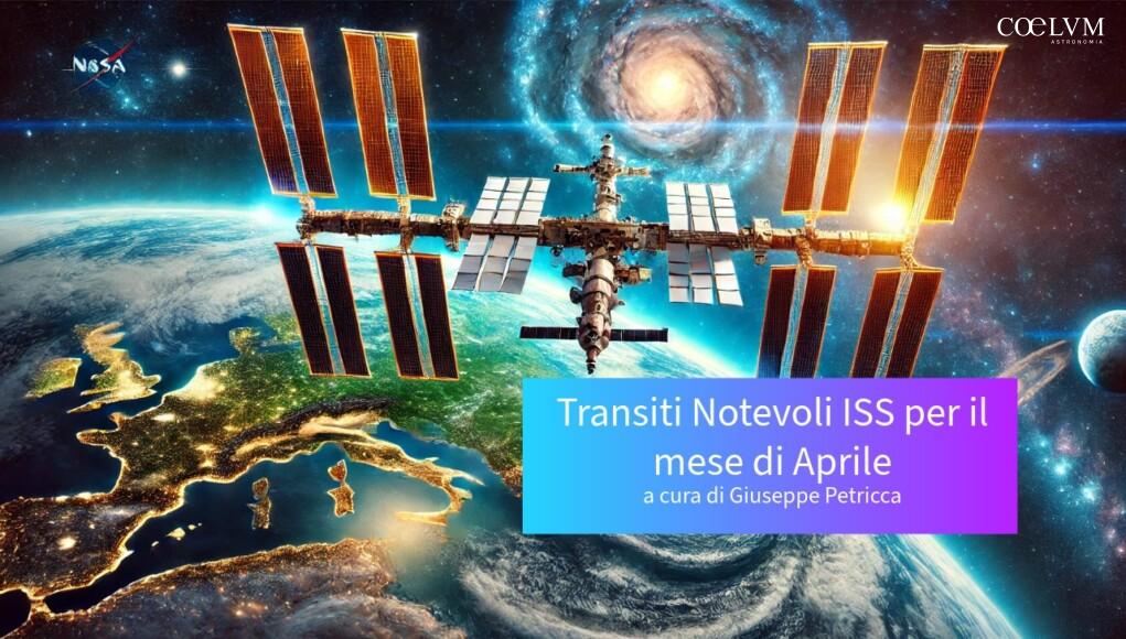 Transiti ISS aprile