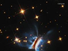 Futuri Pianeti nella Farfalla VariopintaGiovane Protostella IRAS 23077+6707