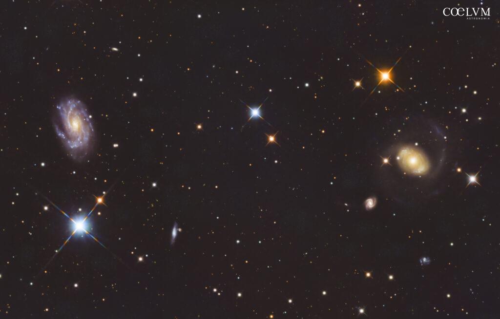 NGC 4151 “L’occhio di Sauron” ed NGC 4145