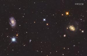 NGC 4151 “L’occhio di Sauron” ed NGC 4145