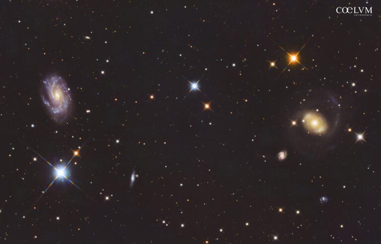 NGC 4151 “L’occhio di Sauron” ed NGC 4145