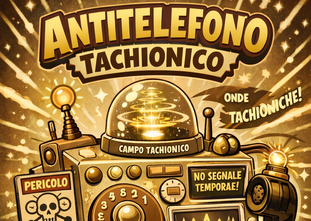 Limite di Velocità Cosmico – Antitelefono TachionicoIl paradosso dell’antitelefono tachionico