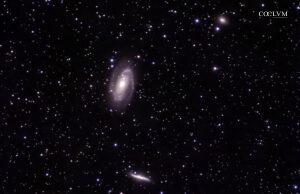 Galassia di Bode (M 81), Galassia Sigaro (M 82) e Galassia Ghirlanda (NGC 3077