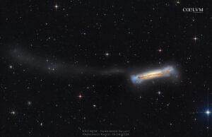 NGC3628 Hamburger Galaxy