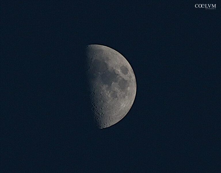 MOON WAXING CRESCENT 57% – POSITION at 20:31LT 24/04/2026