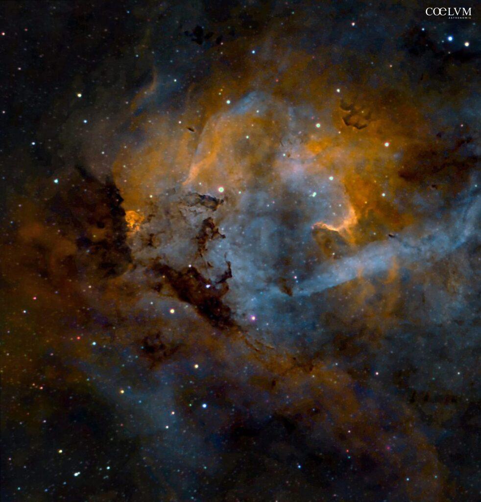 Sh2-132 Nebulosa Leone
