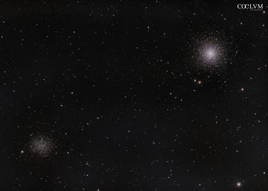 Una coppia di ammassi globulari nella Chioma di Berenice