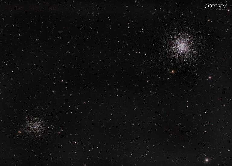 Una coppia di ammassi globulari nella Chioma di Berenice