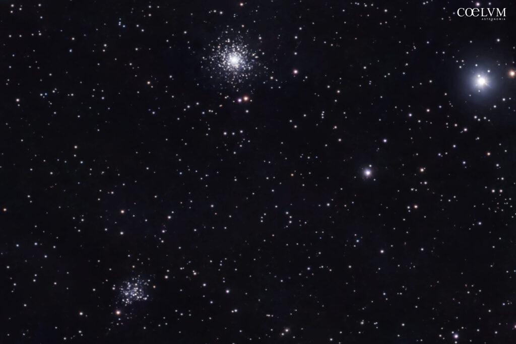 Ammassi globulari M53 (in alto) e NGC5053