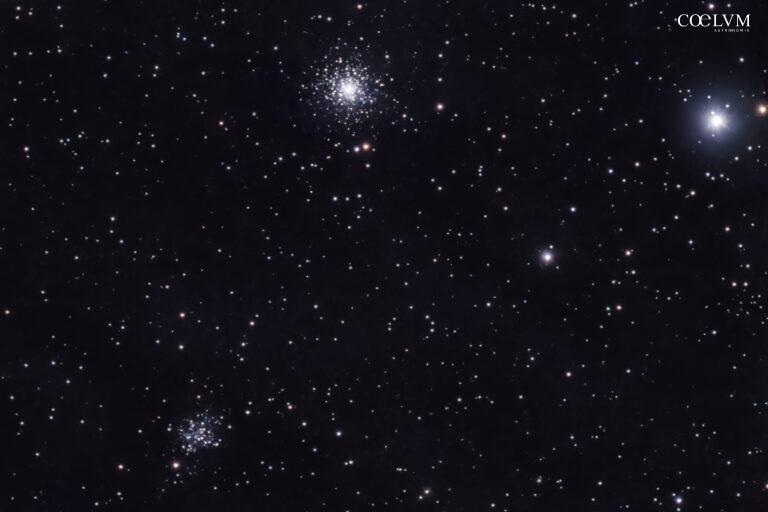 Ammassi globulari M53 (in alto) e NGC5053