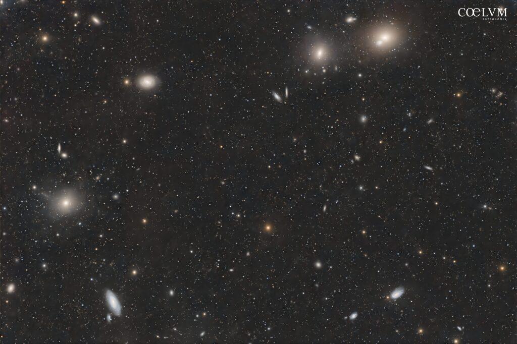 M58, M59, M60, M89, M90 ed altre in questo largo campo nella Vergine.