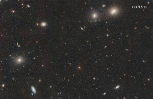 M58, M59, M60, M89, M90 ed altre in questo largo campo nella Vergine.