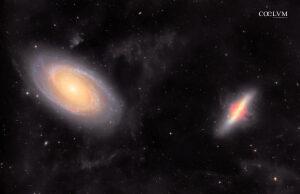 Gruppo di M81 – Galassia di Bode (M81) e Galassia Sigaro (M82)