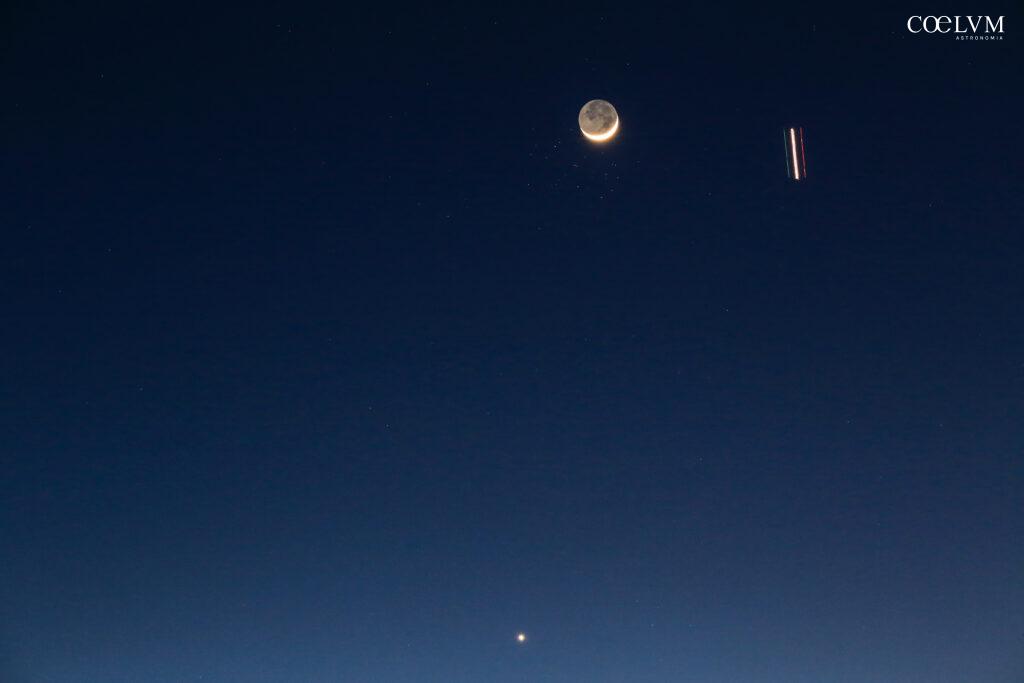 Congiunzione Luna, Venere e Pleiadi