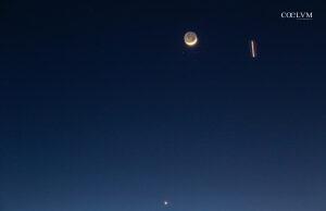 Congiunzione Luna, Venere e Pleiadi