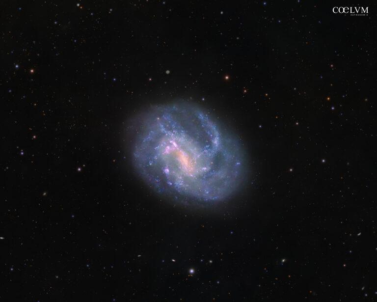 NGC 4395: galassia a spirale nei Cani da Caccia