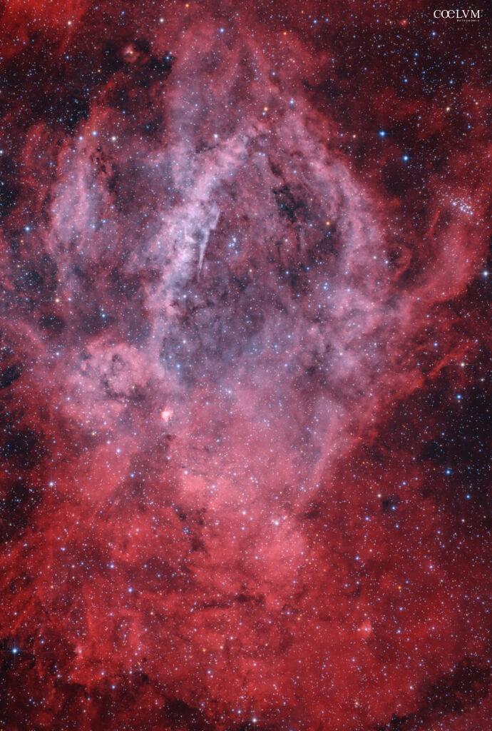 Nebulosa Chela di Granchio (Sh2-157) HOO