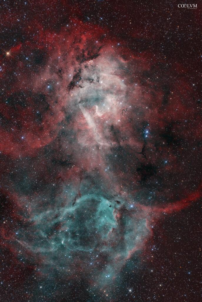 Nebulosa del Leone (Sh2-132) HOO