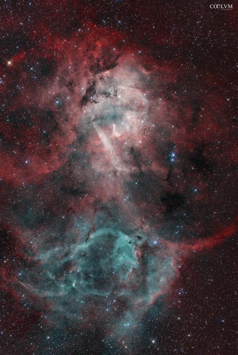 Nebulosa del Leone (Sh2-132) HOO