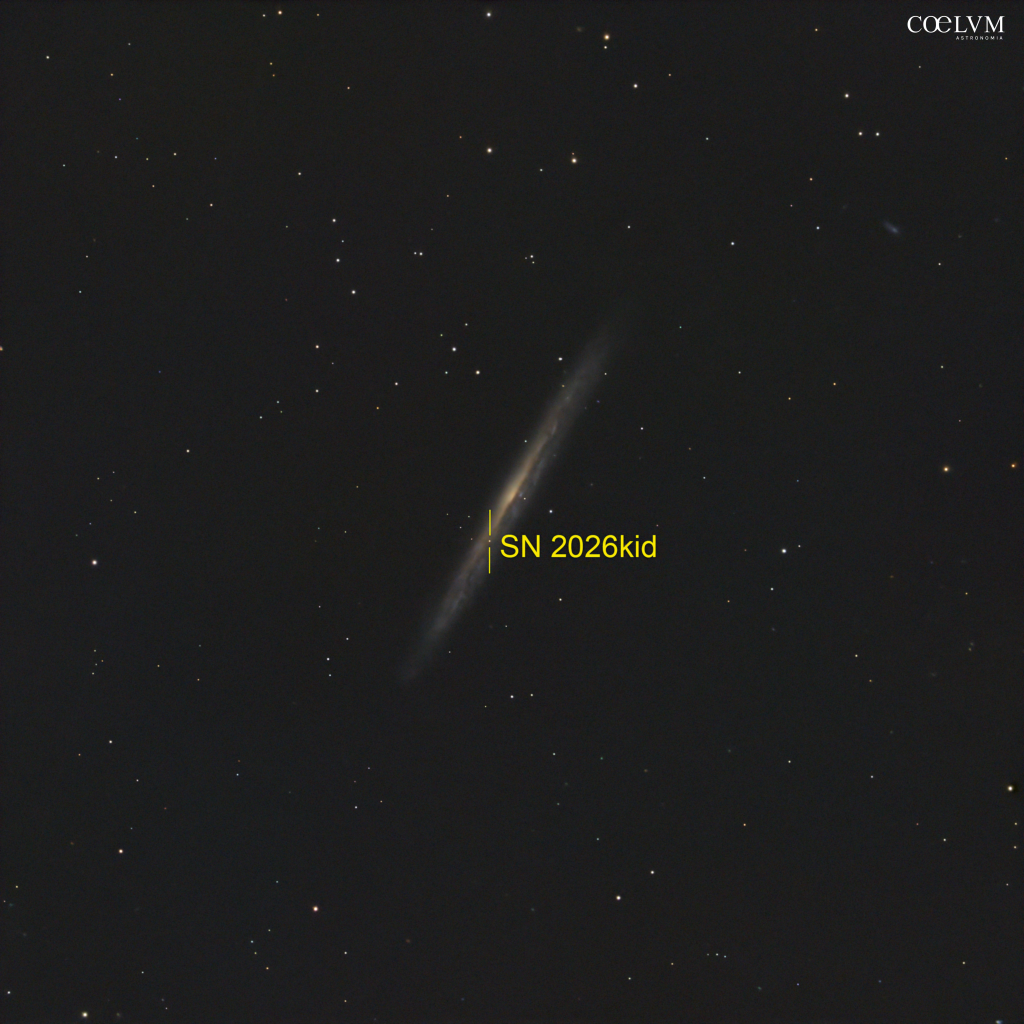 SN2026kid nella galassia NGC5907