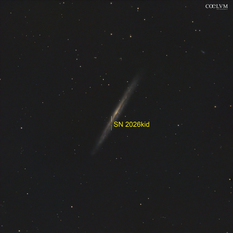 SN2026kid nella galassia NGC5907