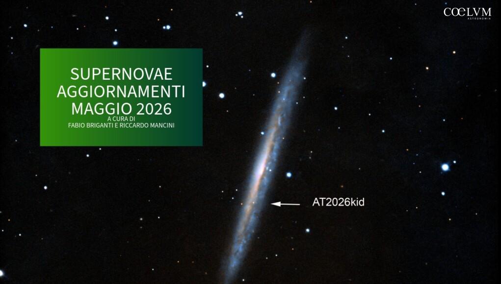 SUPERNOVAE DI MAGGIO