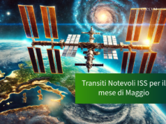 Transiti della ISS International Space Station Maggio 2026