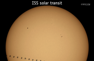 Transito solare della ISS con Seestar S50