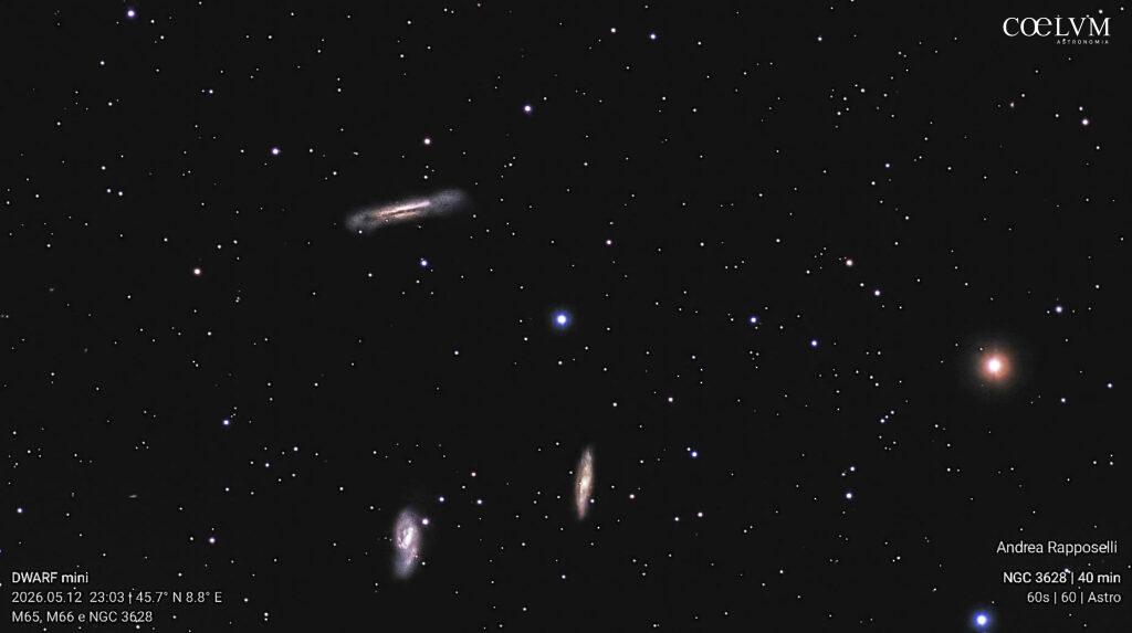 M65, M66 e NGC 3628