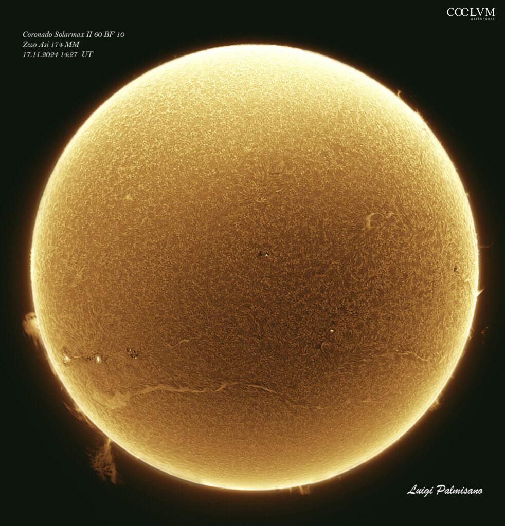 Sun: full disc in H-Alpha