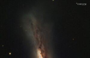 NGC 3628 Hamburger Galaxy