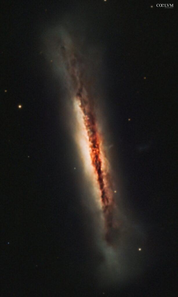 NGC 3628 Hamburger Galaxy