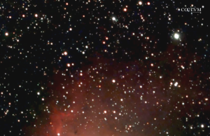 Nebulosa NGC 281….Pacman Nebula: Emissioni e polveri in Cassiopea; luce scolpita nel gas interstellare.